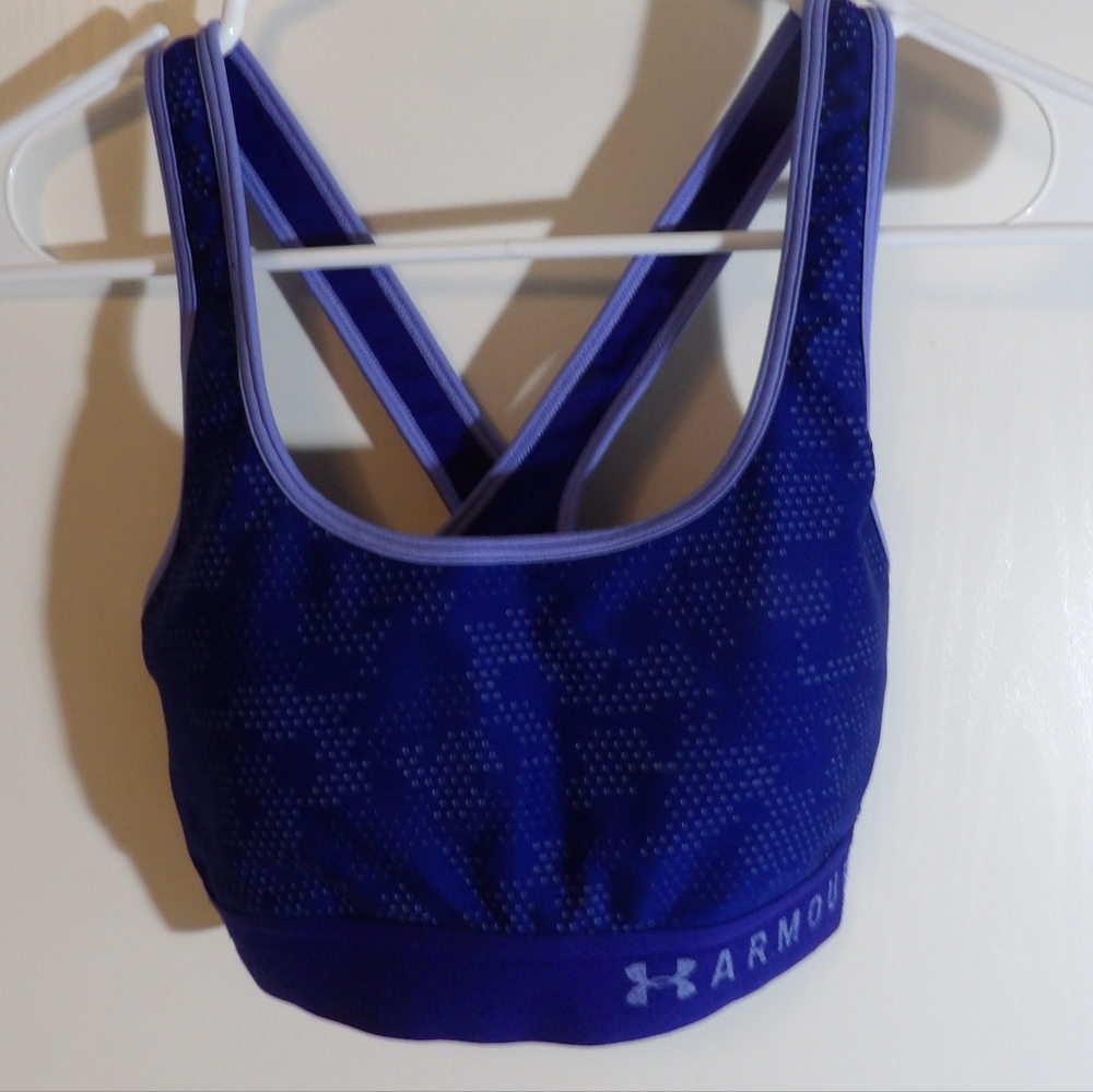 Under Armour Women’s Royal Blue Compression Sports Bra sz. M